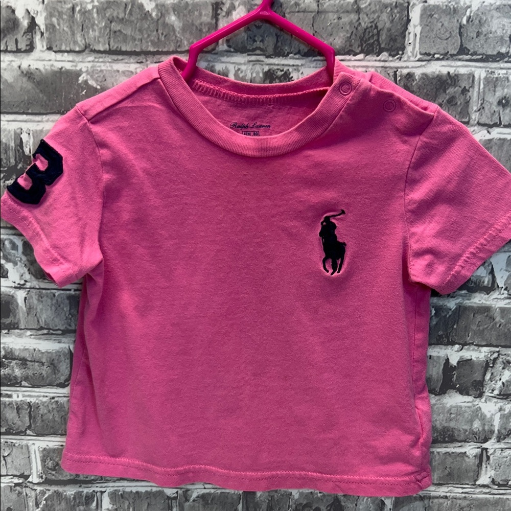 Baby‎ Ralph Lauren Pink Kids T-Shirt